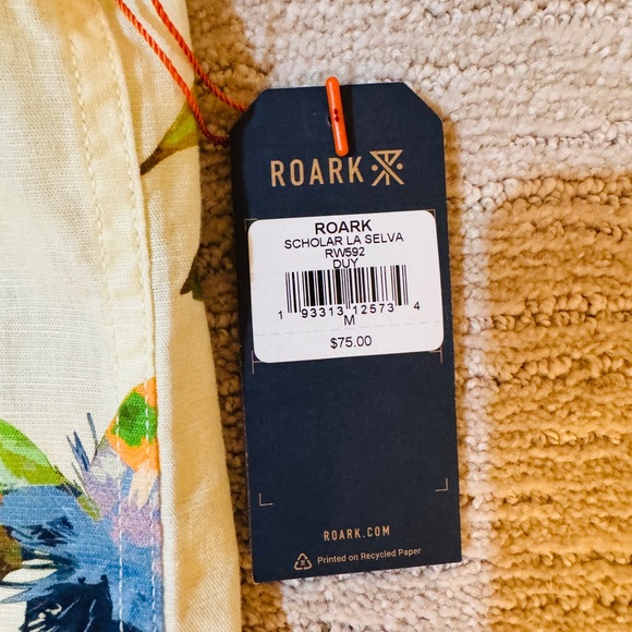 Roark Journey Shirt, Size M, NWT - Picture 3 of 3